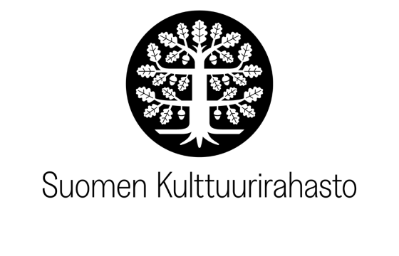 Suomen Kulttuurirahaston mustavalkoinen tammilogo