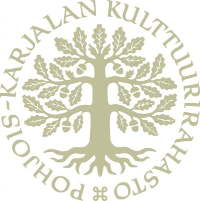 Pohjois-Karjalan rahaston beige logo